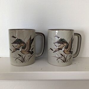 Vintage otagiri mugs with ducks